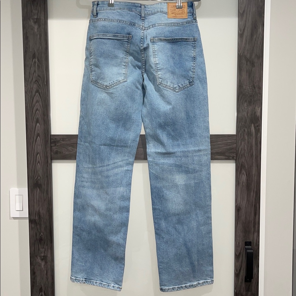 Benny Gold Men's Light Blue Relaxed Fit 5 Pocket Jeans 30 x 32 NWT - Picture 4 of 8